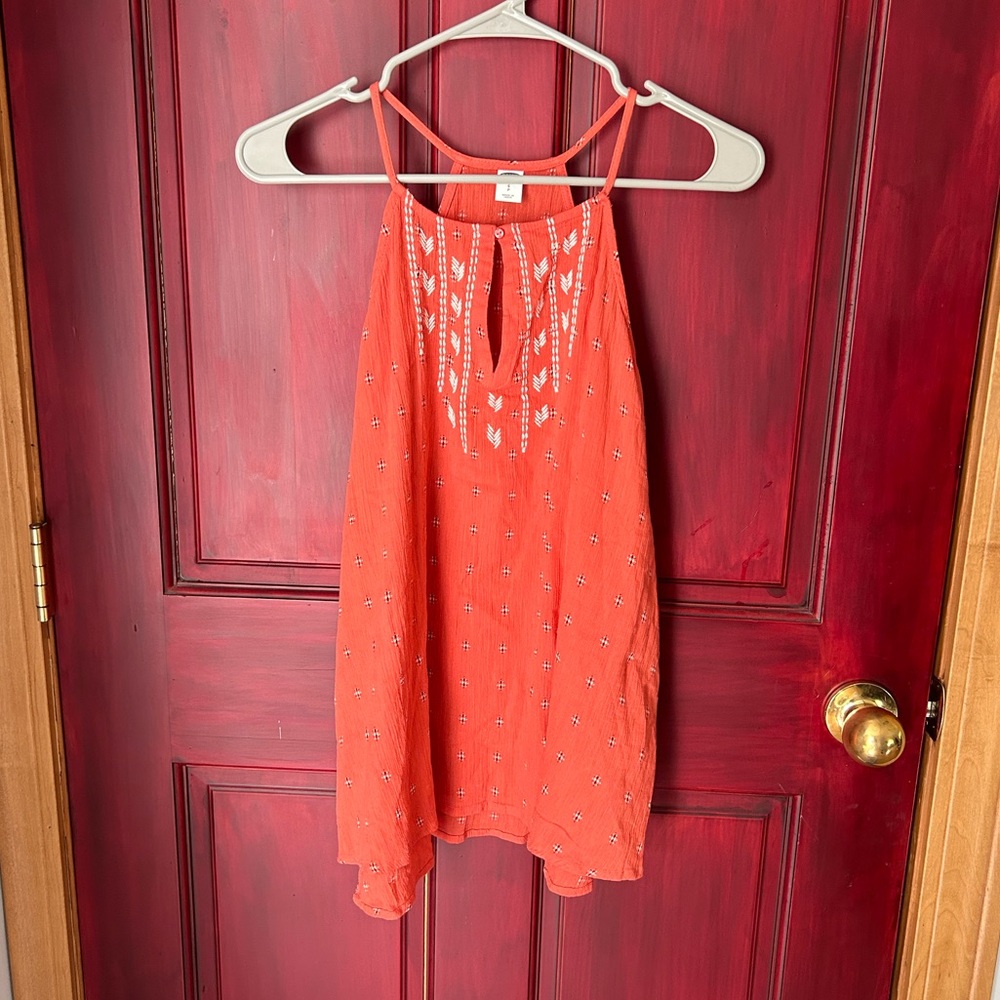 Old Navy Embroidered Tank Top Women’s Small